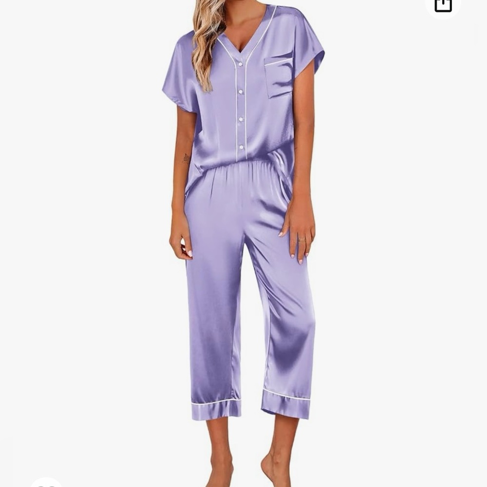 Set of 2 Satin Pajamas